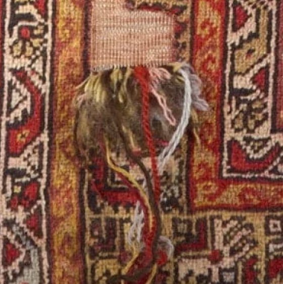Relainage : sélection des laines dans les teintes d'origine